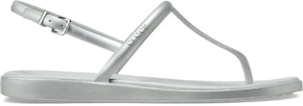 Crocs Miami Metallic Thong Flip Chalk Maat 42/43 US 11
