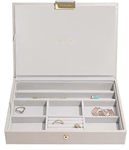 Medium Juwelenbox met Deksel - Organiseer je Sieraden