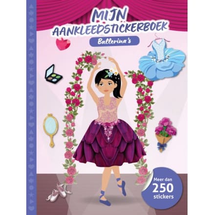 Mijn Aankleedstickerboek: Ballerina's - Fashionistas