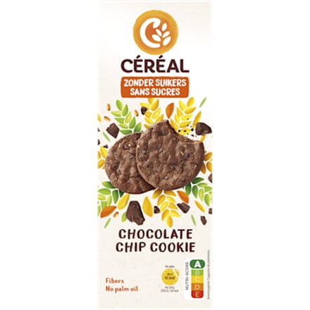 Céréal Chocolate Chip Cookie - 1 x 130 gr