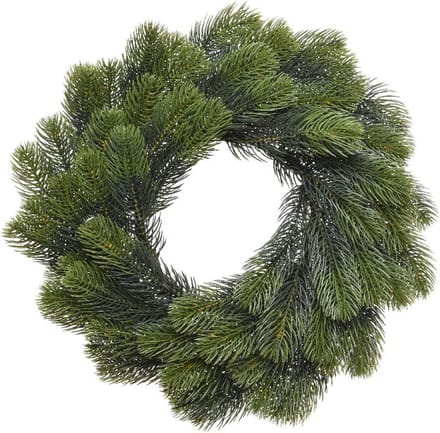 Dennenkrans 50 cm met 106 takken kerstversiering - deurkransen / kerstkransen