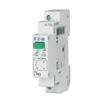 Eaton Z-PU/S 16A Enkelpolige Drukknopschakelaar - 276291