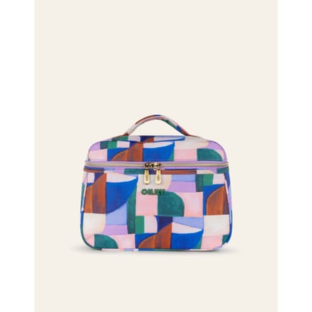 Oilily Cocos Beauty Case- maatOne size Mazarine Blauw