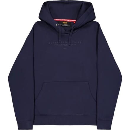 relaxed fit hoodie van katoenmix met labeldetail