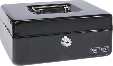 Geldcassette 20 cm - Zwart, Veiligheid en Functionaliteit