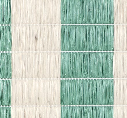 Balkondoek windscherm basic groen - creme 90x300 cm
