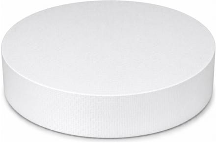 Piepschuim vormen - cirkel - 1x - D37,5 x 4 cm - styropor hobby / DIY vorm - basis knutselfiguren