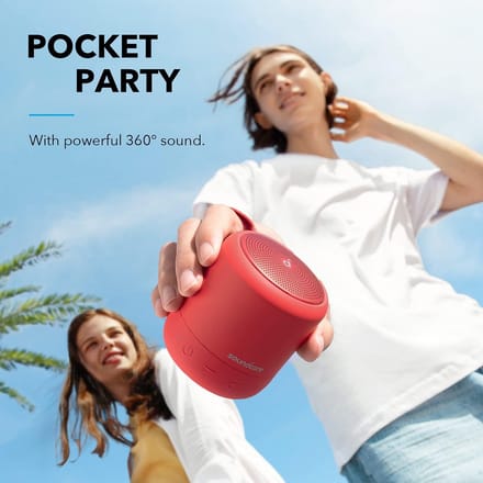 Draagbare Bluetooth Speaker met 360° Geluid, IPX7 Waterdicht en BassUp Technologie