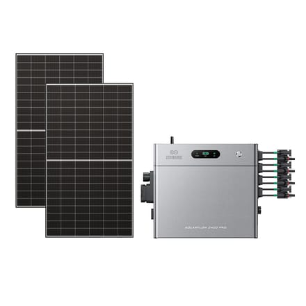 Zendure SolarFlow 2400 Pro - SolarFlow 2400 Pro (2.4 kWh) / Zonder batterij / 2*515W Bifacial Panel  (1300Wp Max)