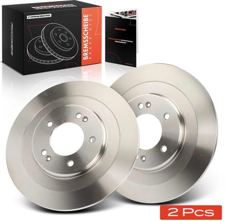 Frankberg 2x Remschijven Achteras voor Hyundai i40 VF CW 16L 17L
