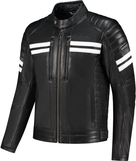 Rusty Stitches Steve Motorfiets lederen jas -