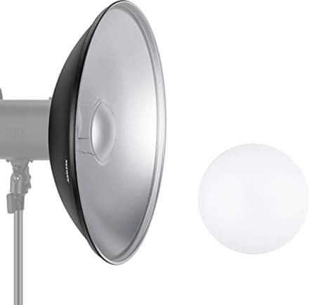 16 inch Aluminium Reflector Schoonheidsschotel met Witte Diffuser Sok voor Studio Fotografie
