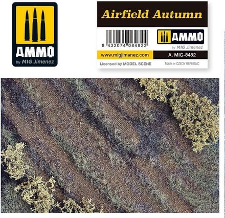 AMMO by Mig Jimenez Modelbouwdecoratie - MIG 8482 Airfield - Autumn - Mat for Diorama Accessoires set