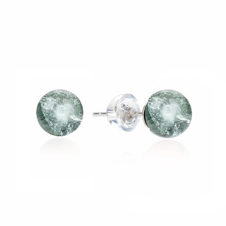 Oorbellen Fluoriet 4 mm