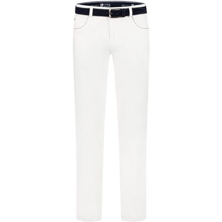 Com4 Broek Swing Front Cotton Wit / male