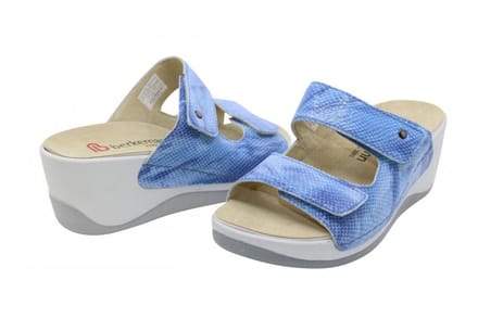 Berkemann Slippers - Berkemann callista washed jeans slipper