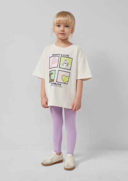 Effen Legging in Grote Maten Meisjes s.Oliver (x2)