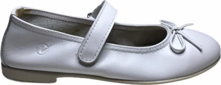 Naturino velcro  elastiek ballerina 2338 wit  mt 28