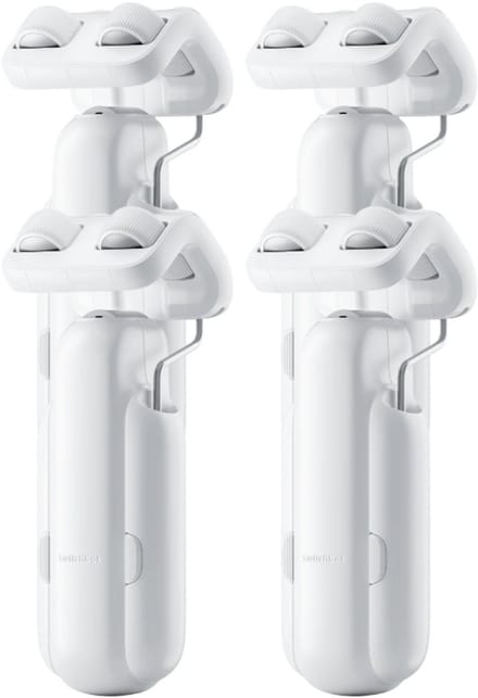SwitchBot Curtain QUAD Pack - Roede/Rod Versie 3 (2023) - Wit - Smart home gordijnmotor - Smart Gordijn - Automatisch gordijn