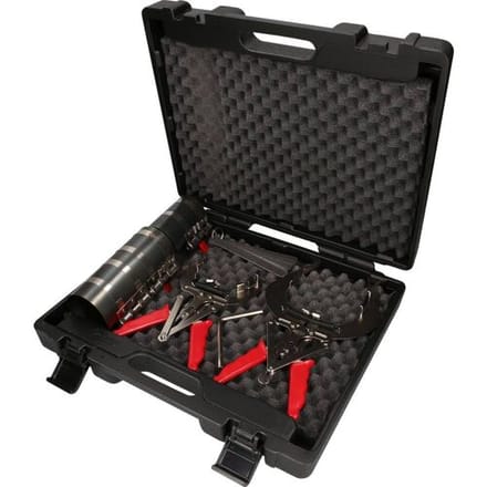 KS Tools 460.5605 Set spanbanden voor zuigerveren, 57 - 125 mm, 5-delig