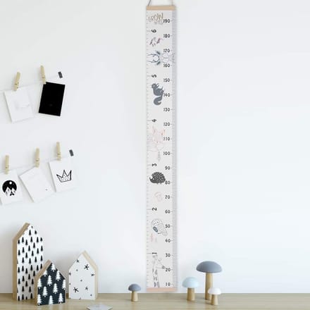 Allecto - Kinderen Maatmeting - Groei Grafiek Meetlint - Decoratief