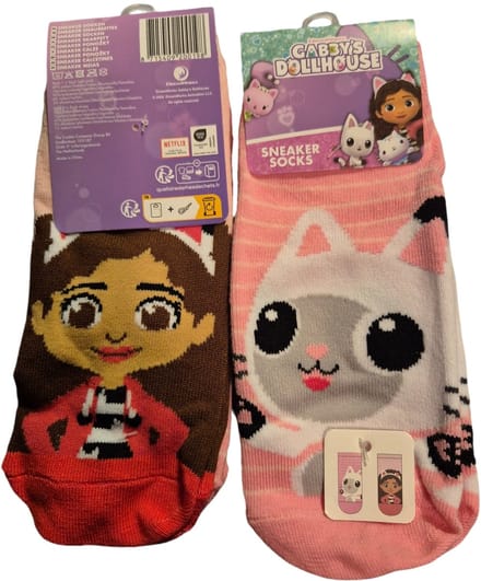 gabbys dollhouse snaeker sokken 2 pack 27/30