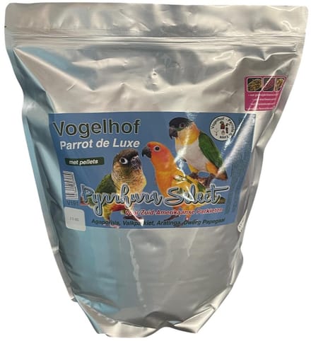 pyrrhura select 3 kg met pellets navulverpakking