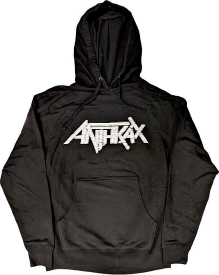 Anthrax - Logo Hoodie/trui - S - Zwart