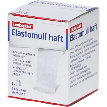 Elastomull Haft Fixatiewindel Elastisch Cello 6cm x 4m 1 Gaasverband