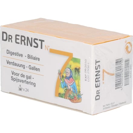 Dr Ernst Thee Nr. 7 Gal & Spijsvertering 24 Filterzakje