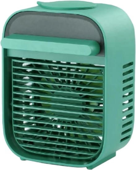 Draagbare Airco - Persoonlijke Koeler - Ruimte Koelen - Bacterievrij - 10x10x10 mm - Wit