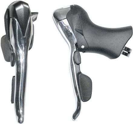 Sunrace Remgreepverstellers Str90 2x9 Speed Zilver/zwart