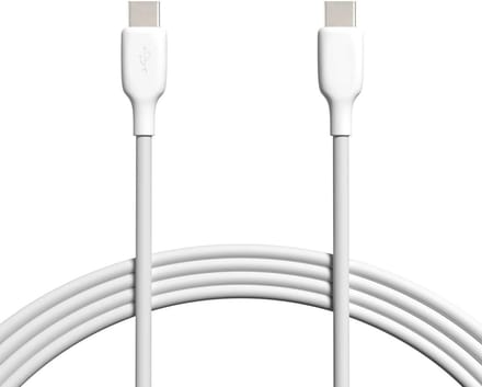 Extra Lange 3 Meter USB-C Snoer - 60W - USB C naar USB C - Sterke USB Type C Kabel - Datakabel - 480MBps - Voor GSM, Smartphone, Tablet, Telefoon, Laptop