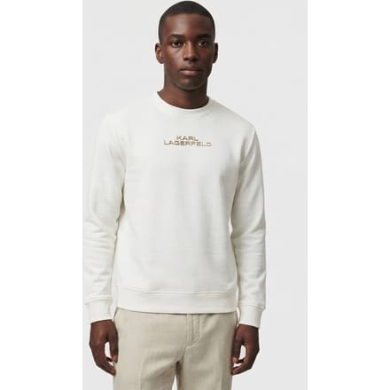 Karl Lagerfeld Champagne Sweat Crewneck Taglia: XXL | Maglioni a maglia Outlet | Uomo