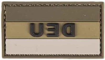 PVC Patch - Leger Badge - Kleding Versieren - 3D PVC - Klein - Groen