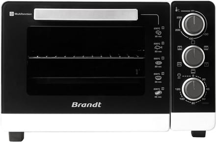 Verstelbare Mini-oven 26 Liter met Draaispit en 1500W Vermogen - Compacte Oven