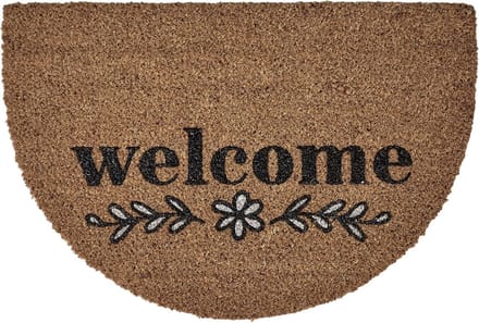 MD Entree - Deurmat - Kokosmat - Finesse - Welcome Flower - 40 x 60 cm