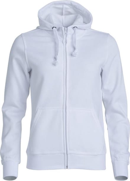Basic hoody full zip ds wit xs
