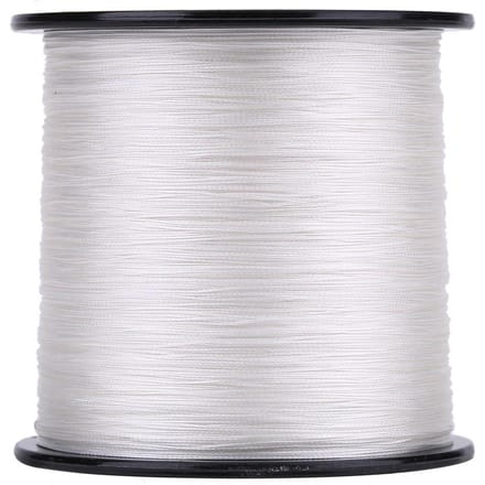 500m PE Gevlochten 4 Strengen Super Sterke Vislijnen Multifilament Vis Touw Koord Wit (2) wit
