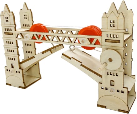 Kitcreatives- Science Kit- Ophaalbrug- Tower Bridge-hout