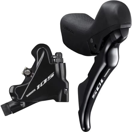Schijfremset (achter) 8-speed Shimano 105 R7020 Flat Mount - Zwart