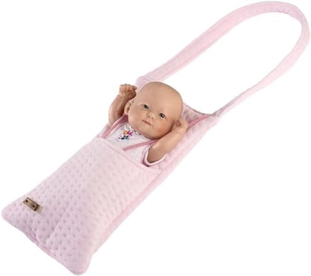 Babypop - Zachte pop - Spelen - Realistisch design - 25 cm - Roze