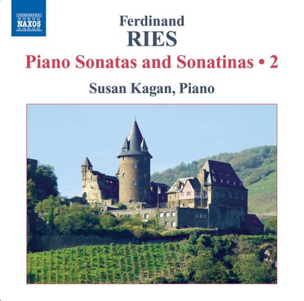 Susan Kagan - Ries: Piano Sonatas & Sonatinas Volume 2 (CD)