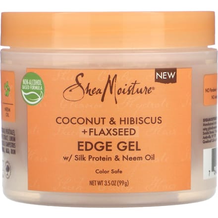 SheaMoisture, Randgel, Kokosnoot & Hibiscus + Lijnzaad, 3,5 oz (99 gram) beige
