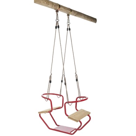 Intergard Schommel duozit dubbele schommel voor speeltoestel metaal 92x44cm