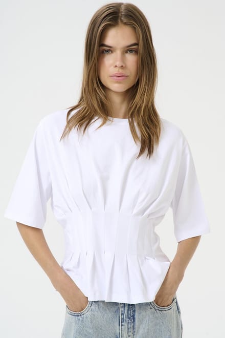T-shirt in getailleerd model model 'inez'