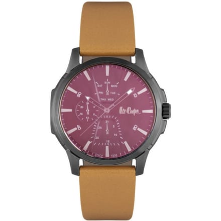 Lee Cooper LC06889.664 46MM 3ATM Heren Horloge