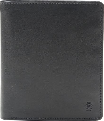 Esquire Portemonnee Slim Wallet High Black Zwart