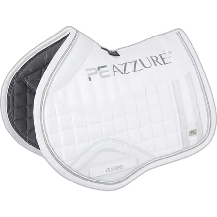 Antislip satijnen zadeldek voor paarden Premier Equine Azzure