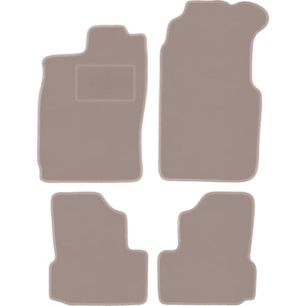 Beige velours vloermatten voor: Saab 900 II cabriolet (1994-1995)
